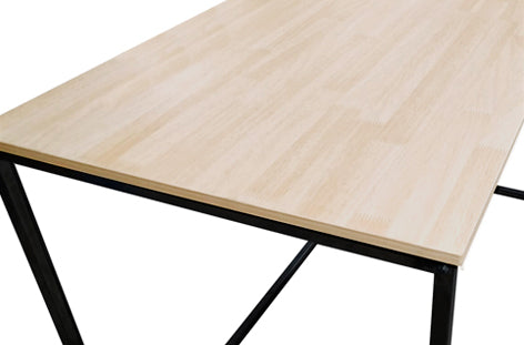 Escritorio Rosso negro 120x60x75cm
