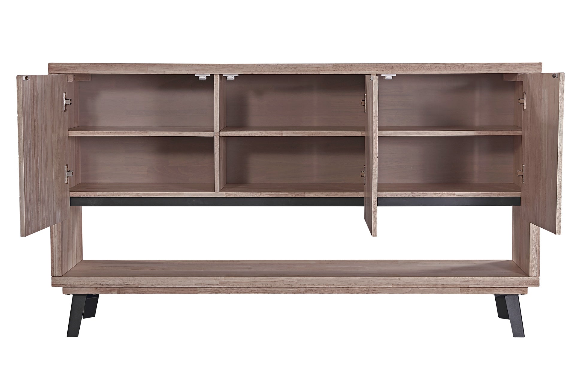 Aparador Dolna roble oscuro 153x40x88cm