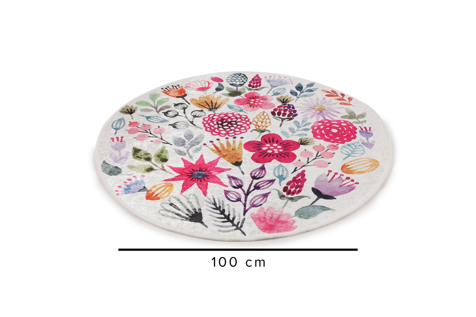 Alfombra redonda Isne 100x100cm