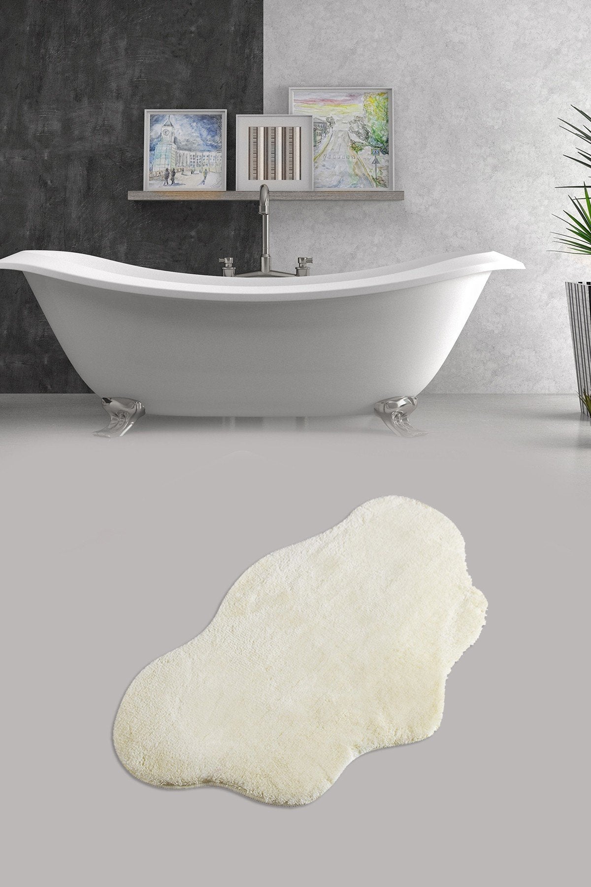 Alfombra de baño Cloud 70x110cm