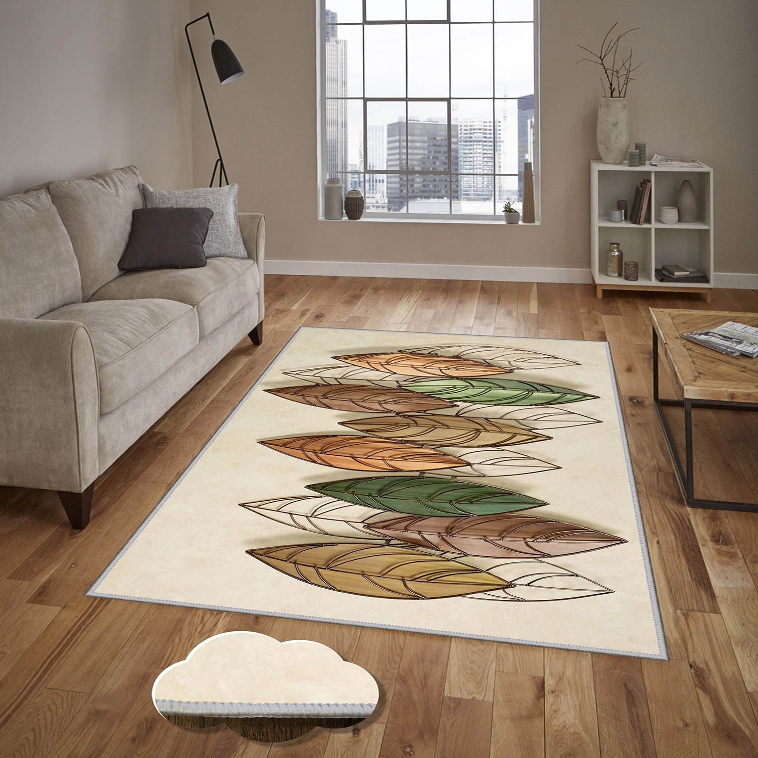 Alfombra Siliana 100x200cm