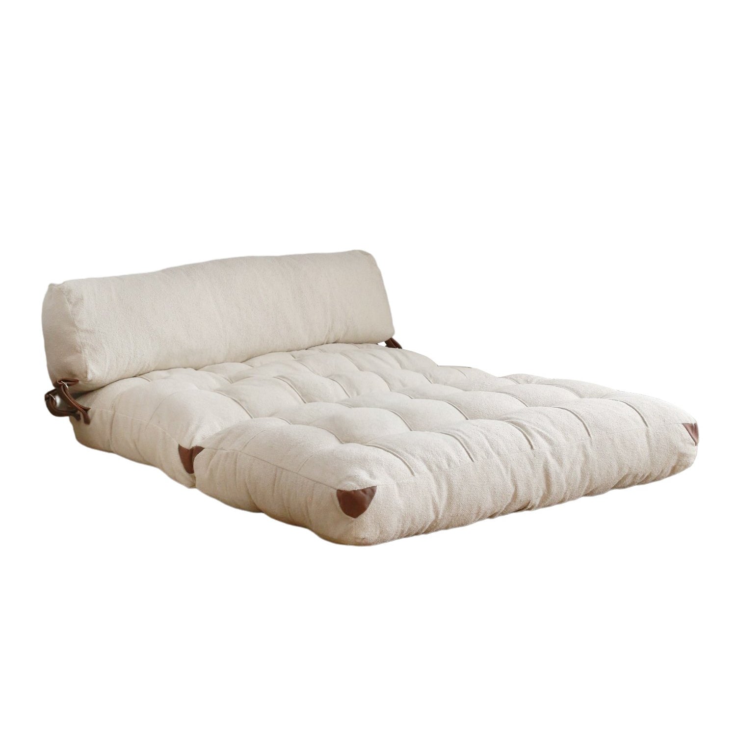Sofá cama Suze crudo 120x75x79cm