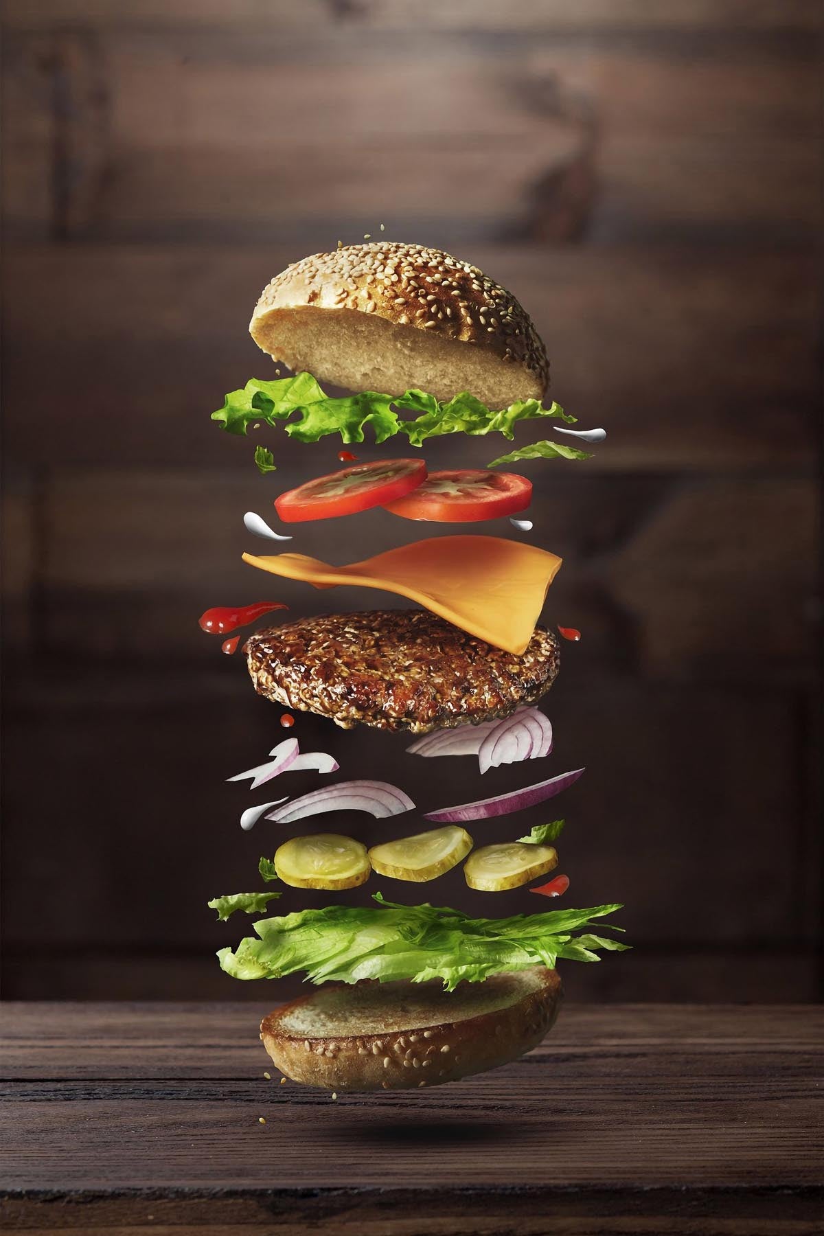 Alfombra Burger 80x150cm