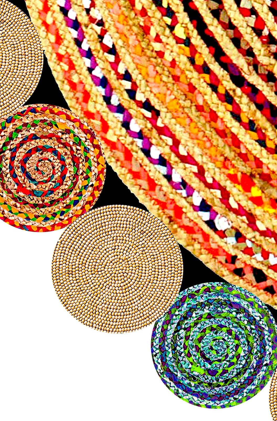 Alfombra Basri 60x60cm