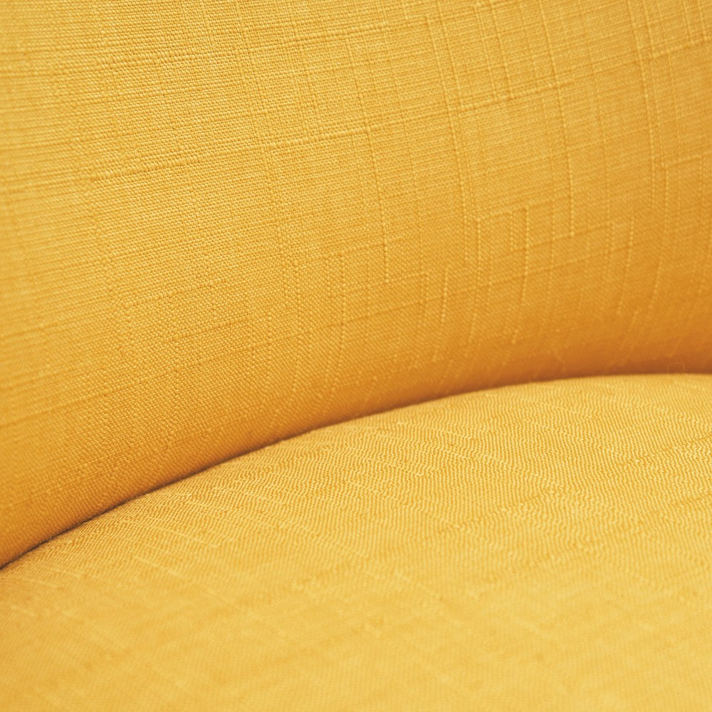 Sillón Simbel mostaza 60x67x66cm
