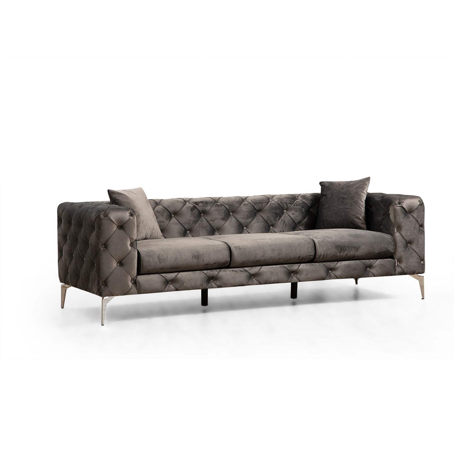 Sofá Copenhague marrón 237x90x70cm