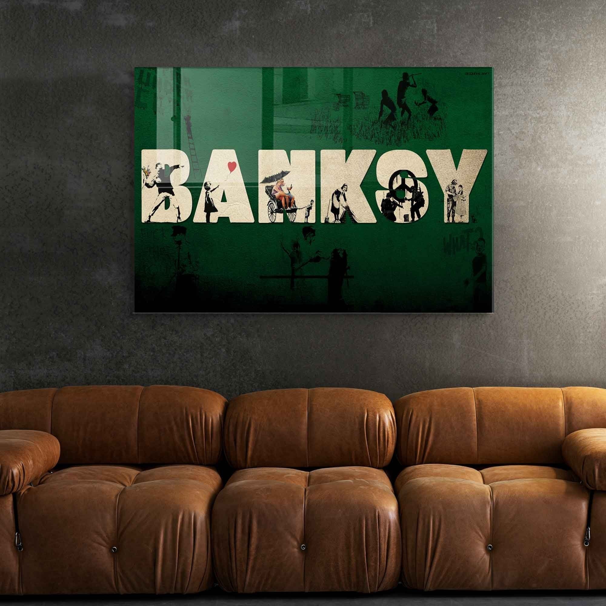 Cuadro cristal templado Banks 100x70cm