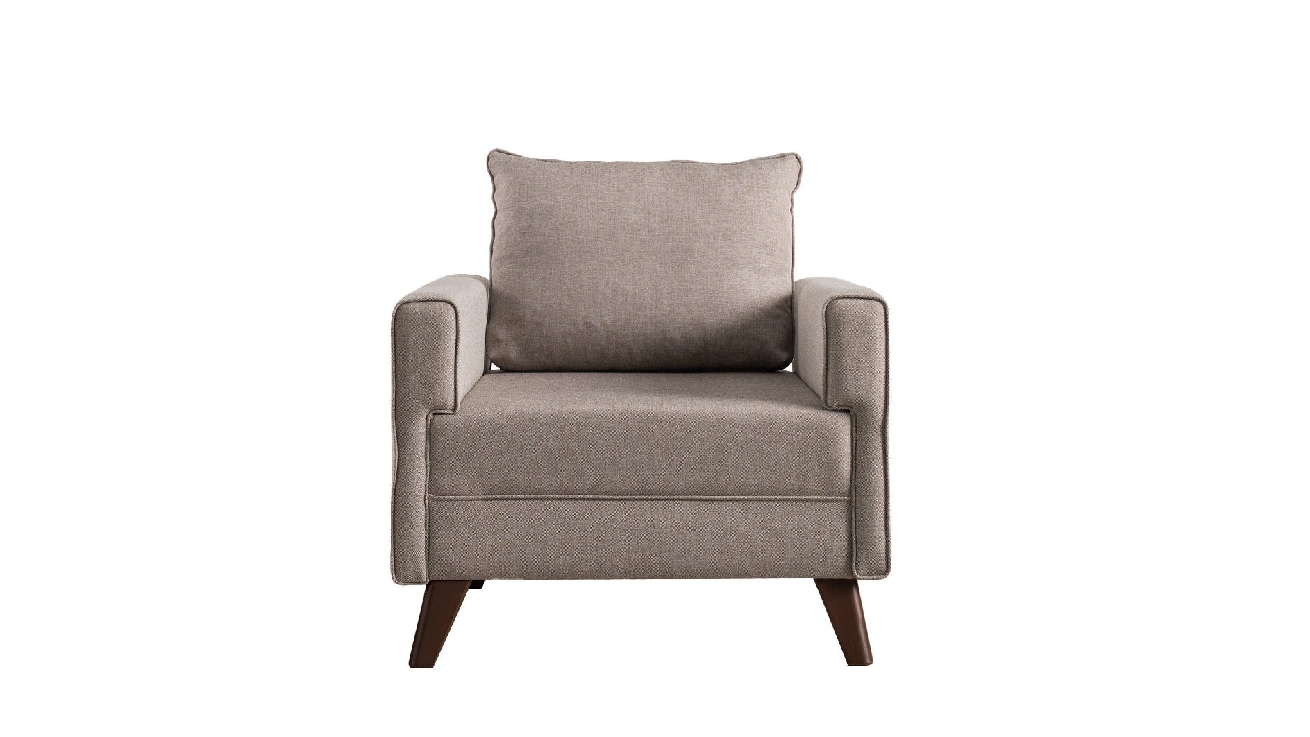 Sillón Malika beige 82x81x85cm