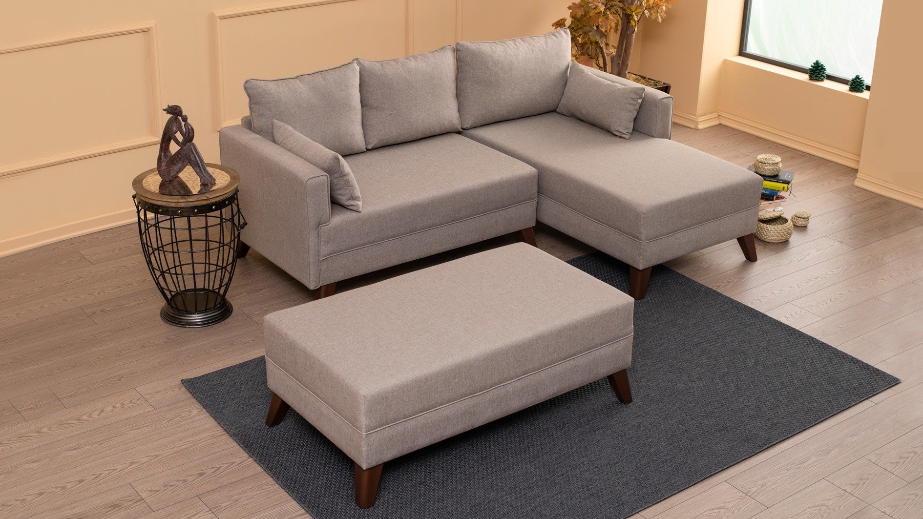 Sofá cama Novak 205x140x85cm