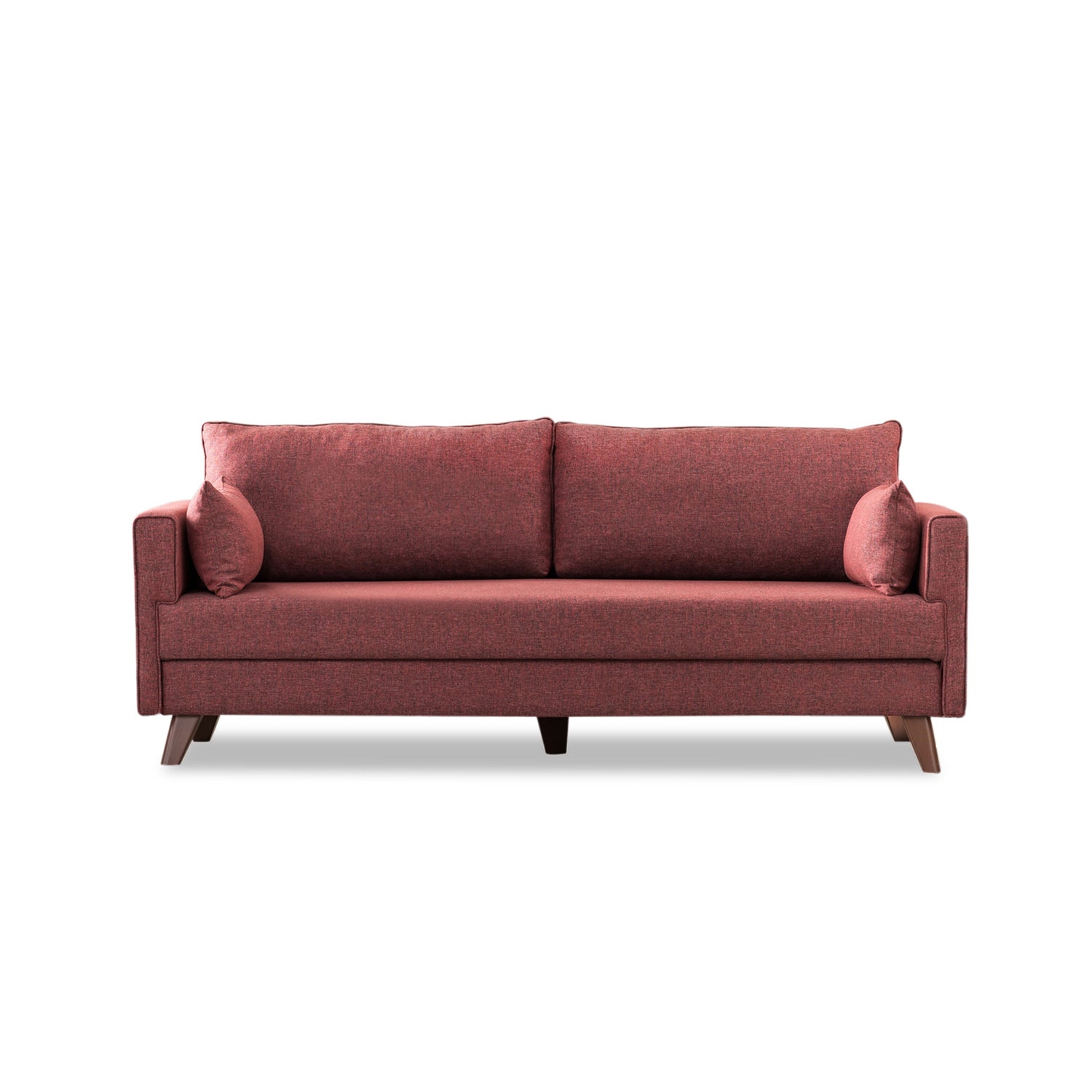 Sofá cama Positano rojo 208x81x85cm
