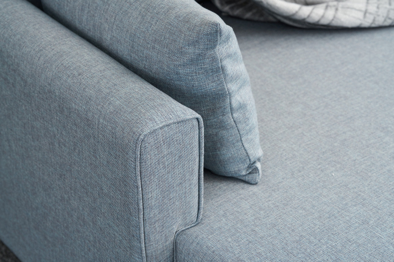 Sofá cama Nuva azul 205x140x85cm