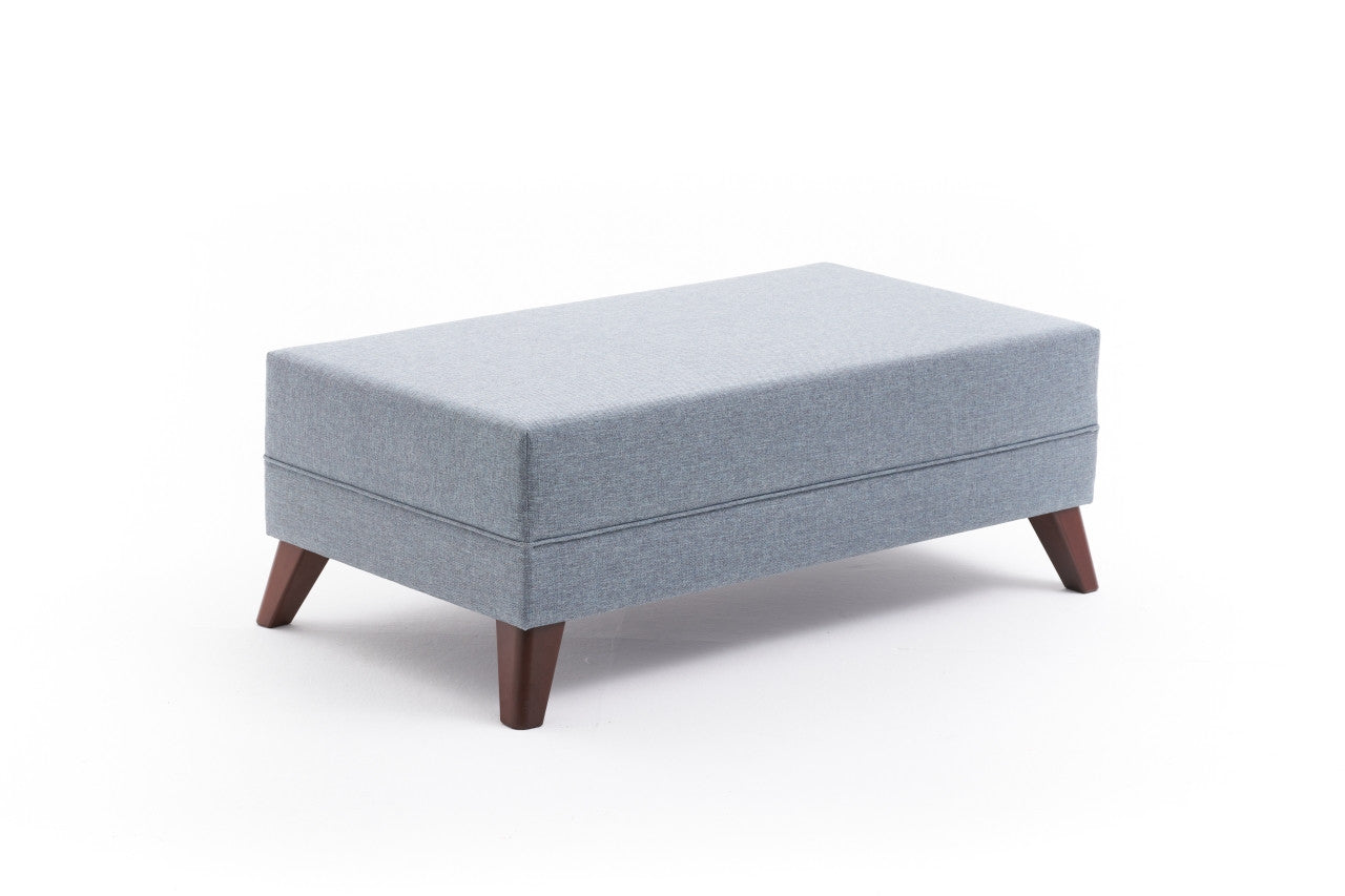 Sofá cama Nuva azul 205x140x85cm
