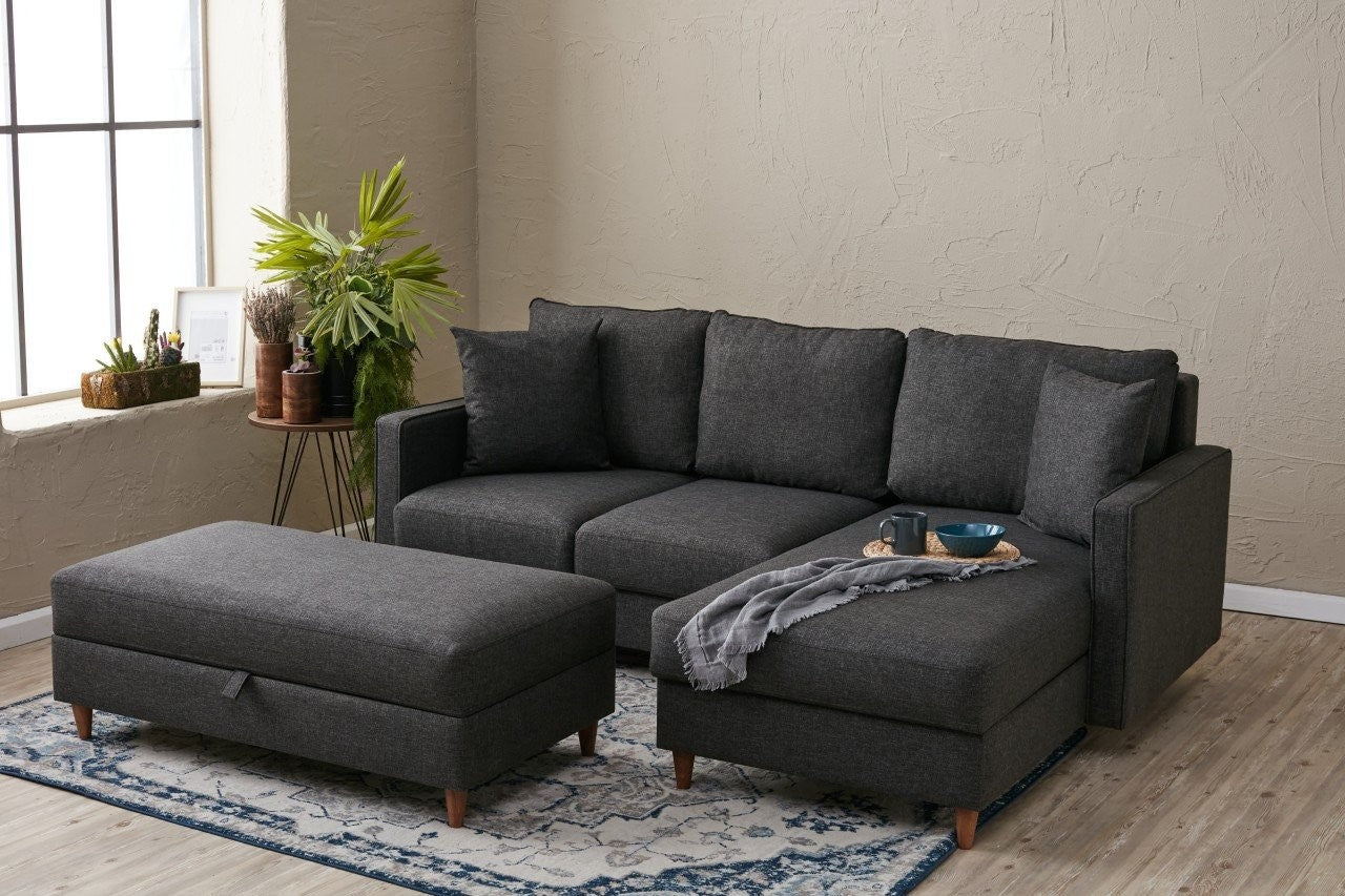 Sofá chaiselongue Vilna 210x195x82cm