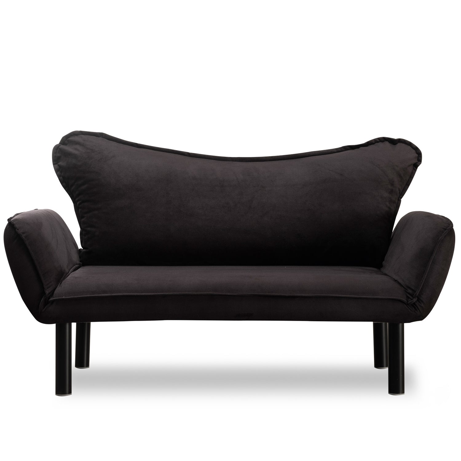 Sofá cama Safi negro 140x65x70cm