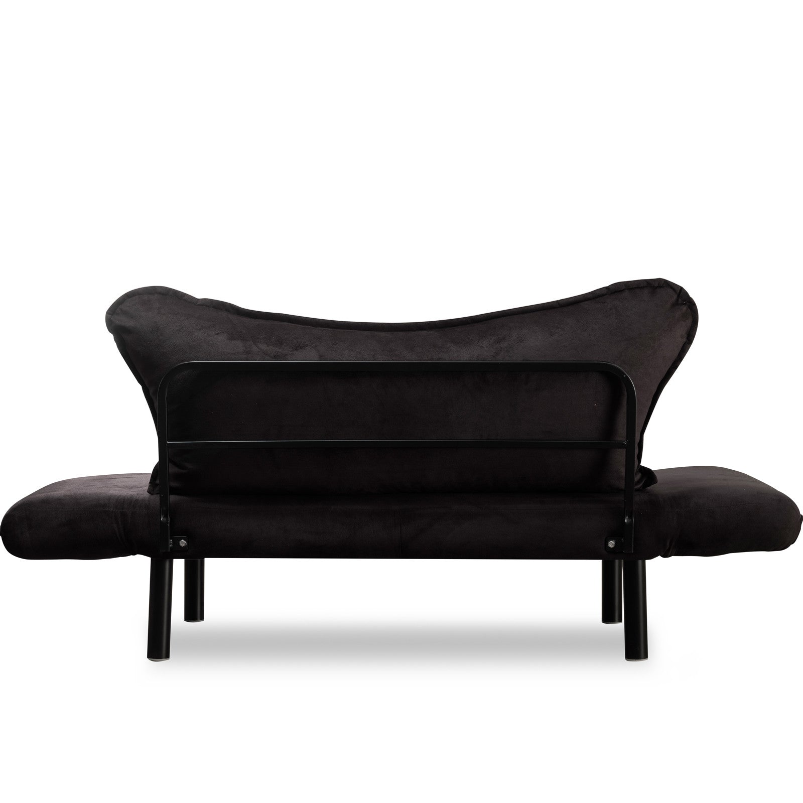 Sofá cama Safi negro 140x65x70cm