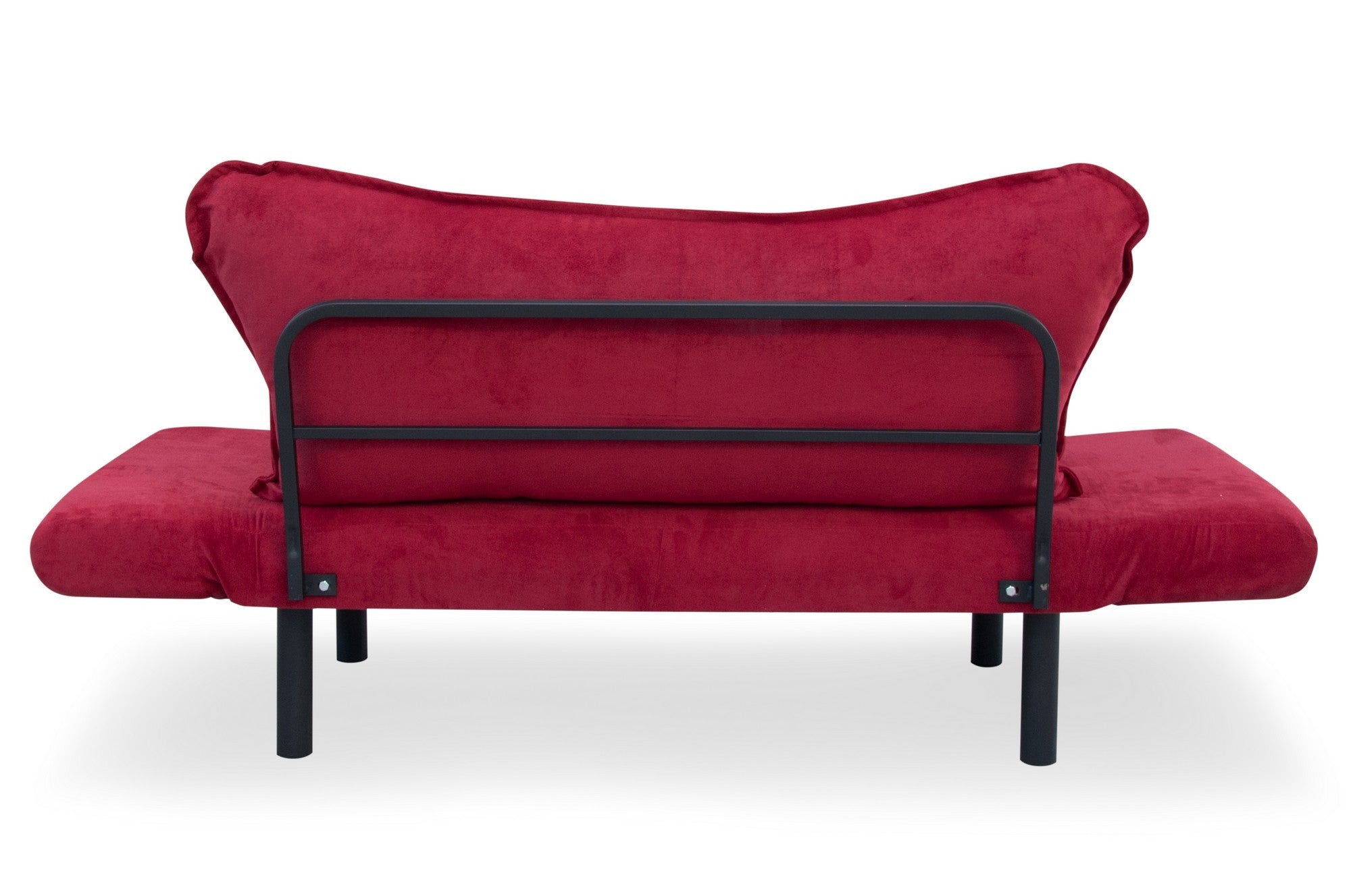 Sofá cama Safi rojo 140x65x70cm