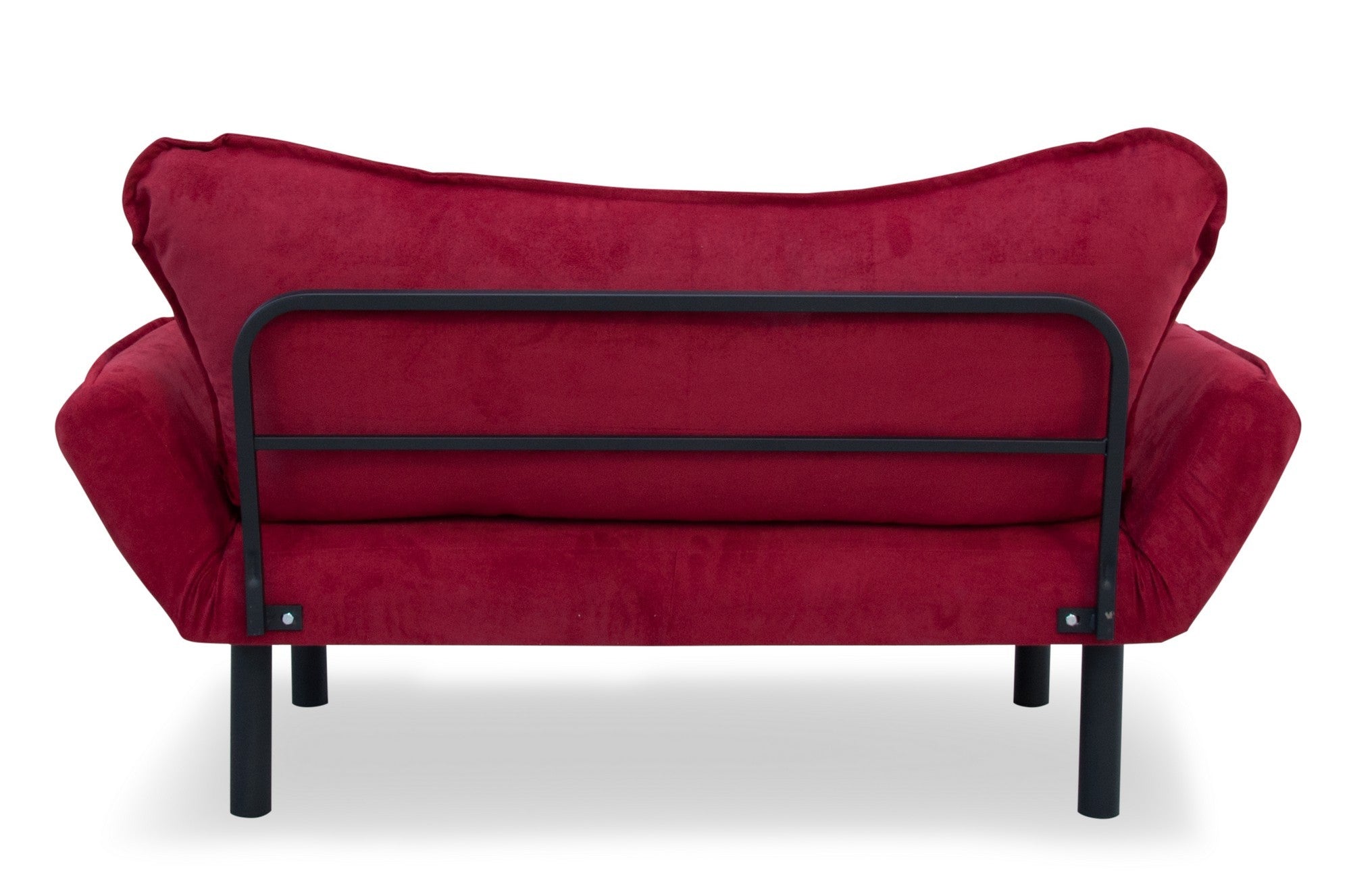Sofá cama Safi rojo 140x65x70cm