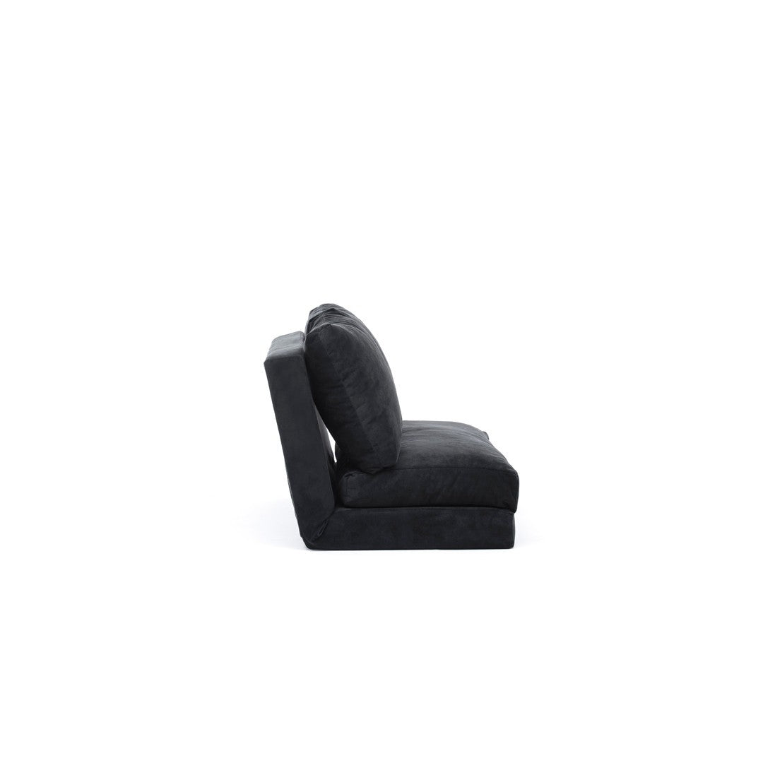 Sofá cama Pekín negro 120x68x62cm
