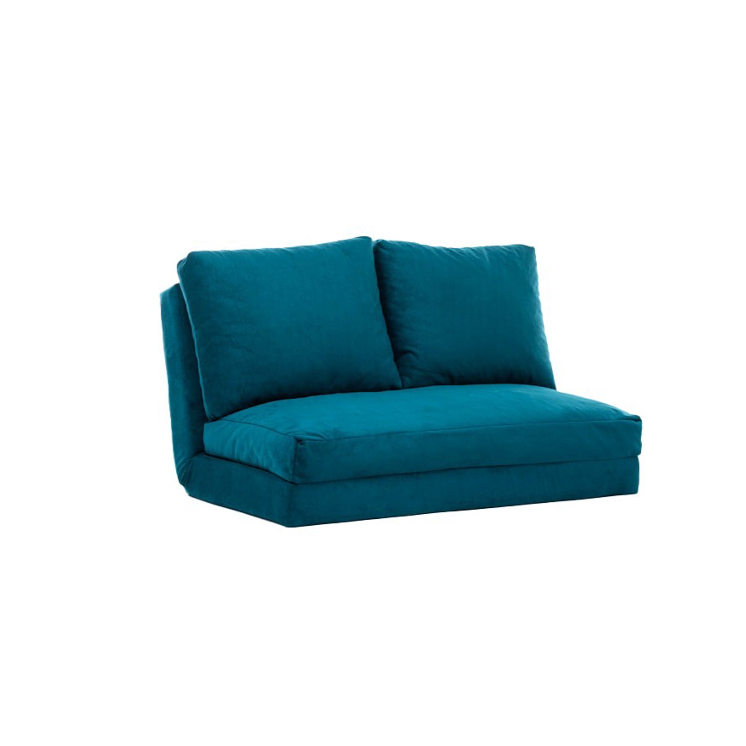 Sofá cama Pekín azul 120x68x62cm