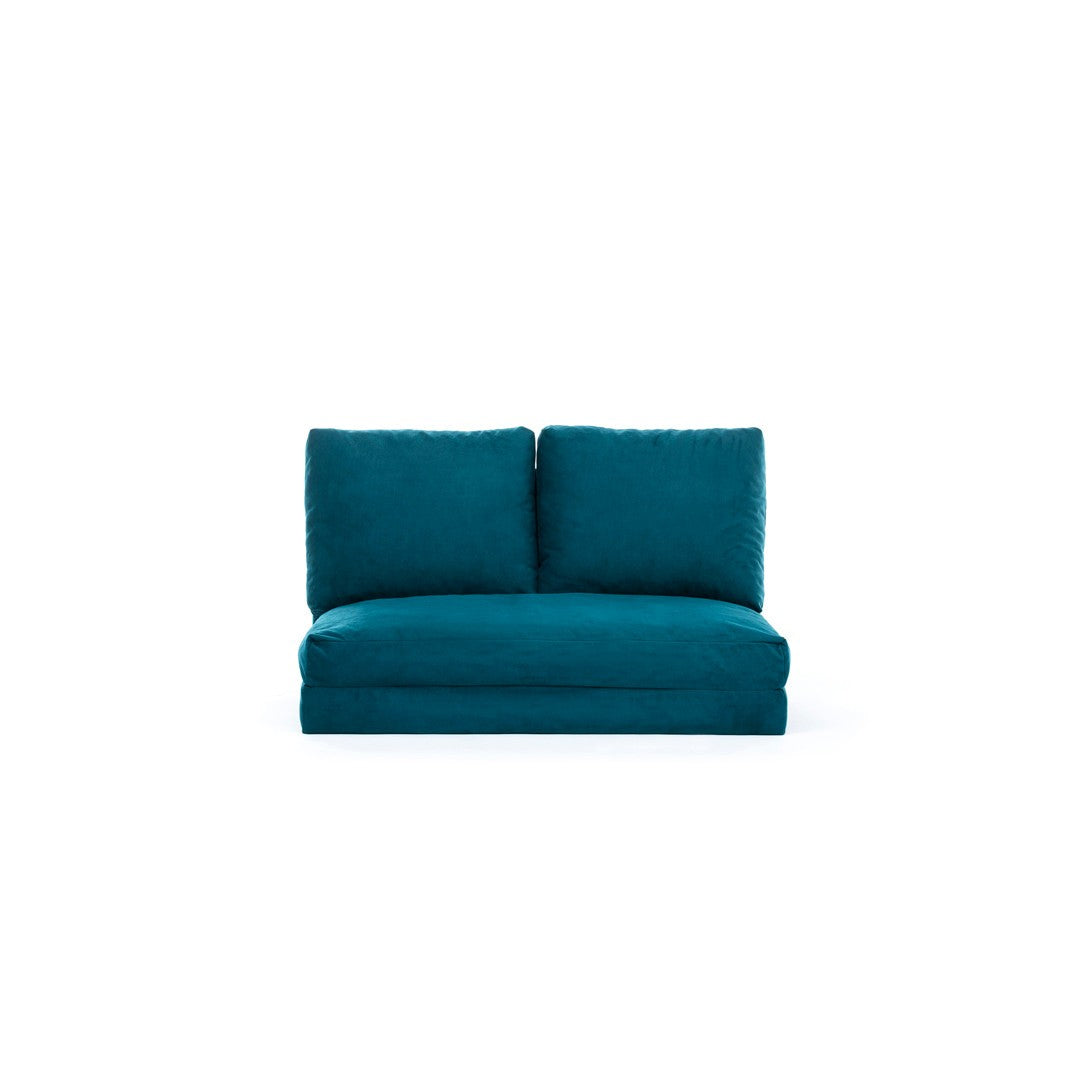 Sofá cama Pekín azul 120x68x62cm