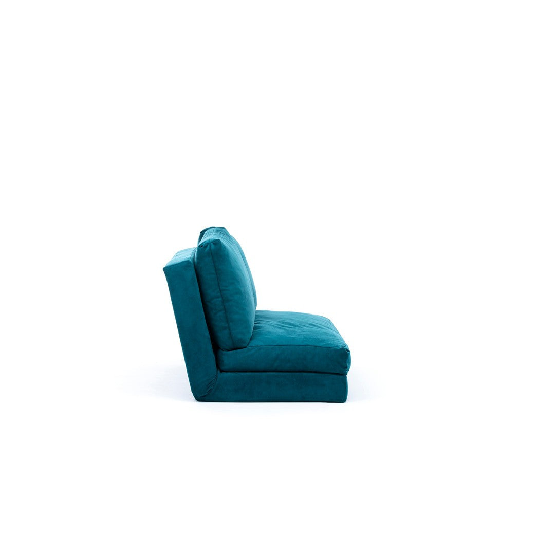 Sofá cama Pekín azul 120x68x62cm