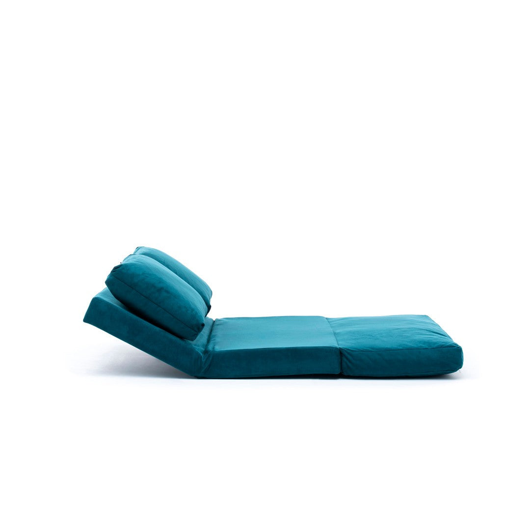 Sofá cama Pekín azul 120x68x62cm