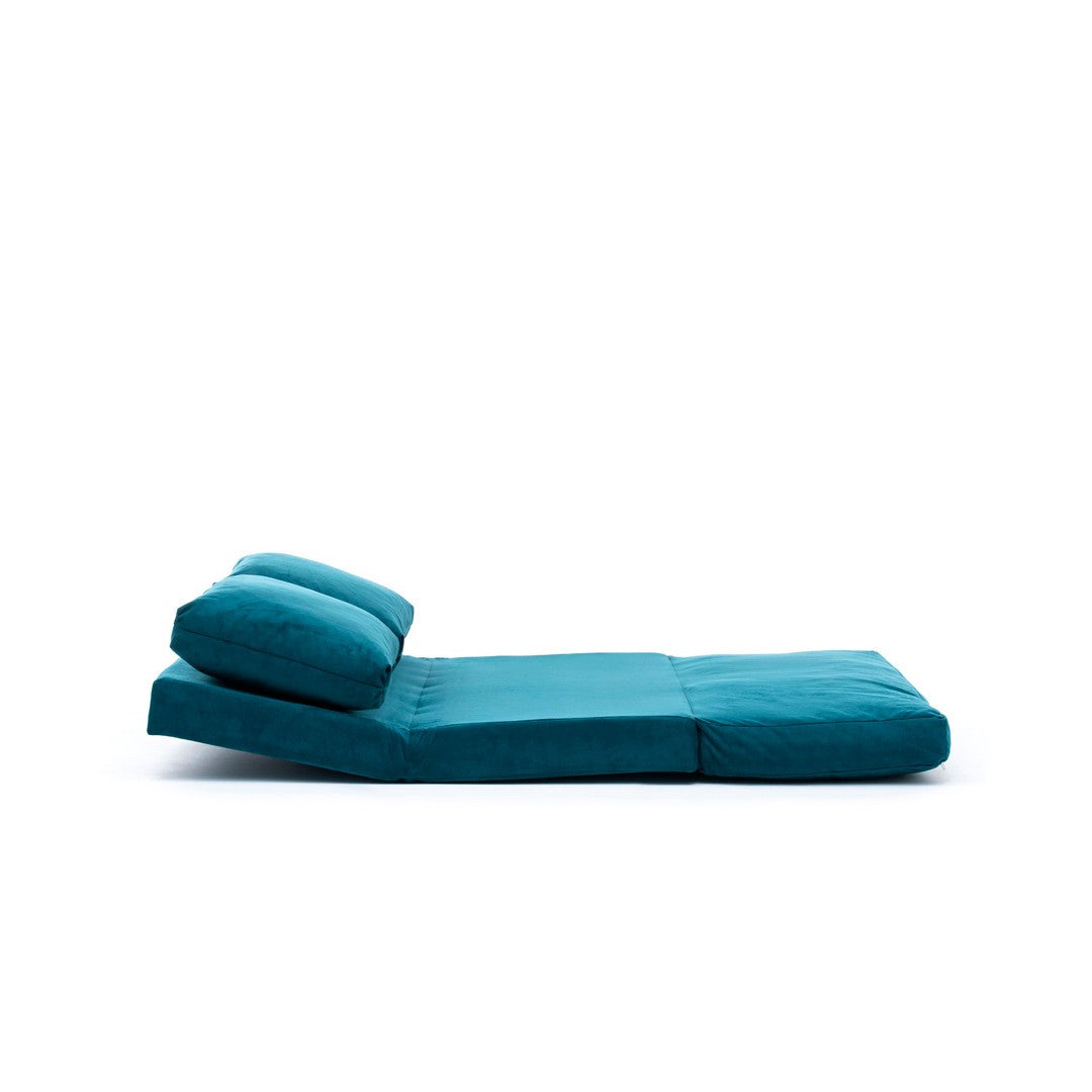 Sofá cama Pekín azul 120x68x62cm