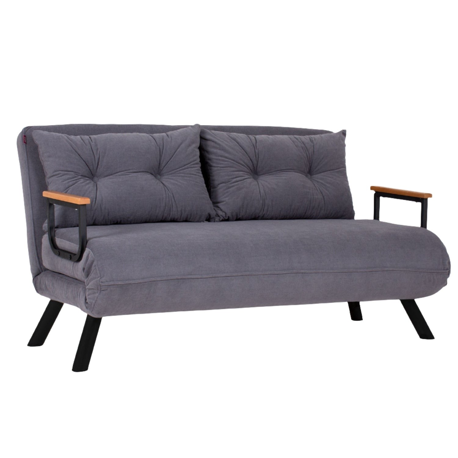 Sofá cama Royer Gris 133x50x41cm