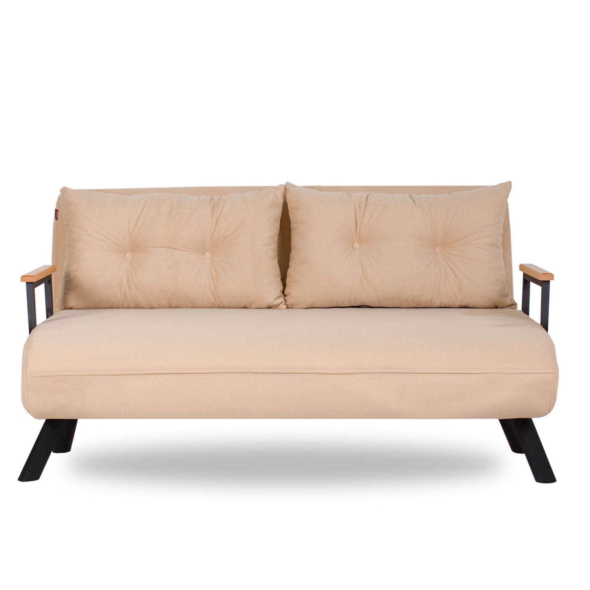 Sofá cama Royer Crema 133x50x41cm