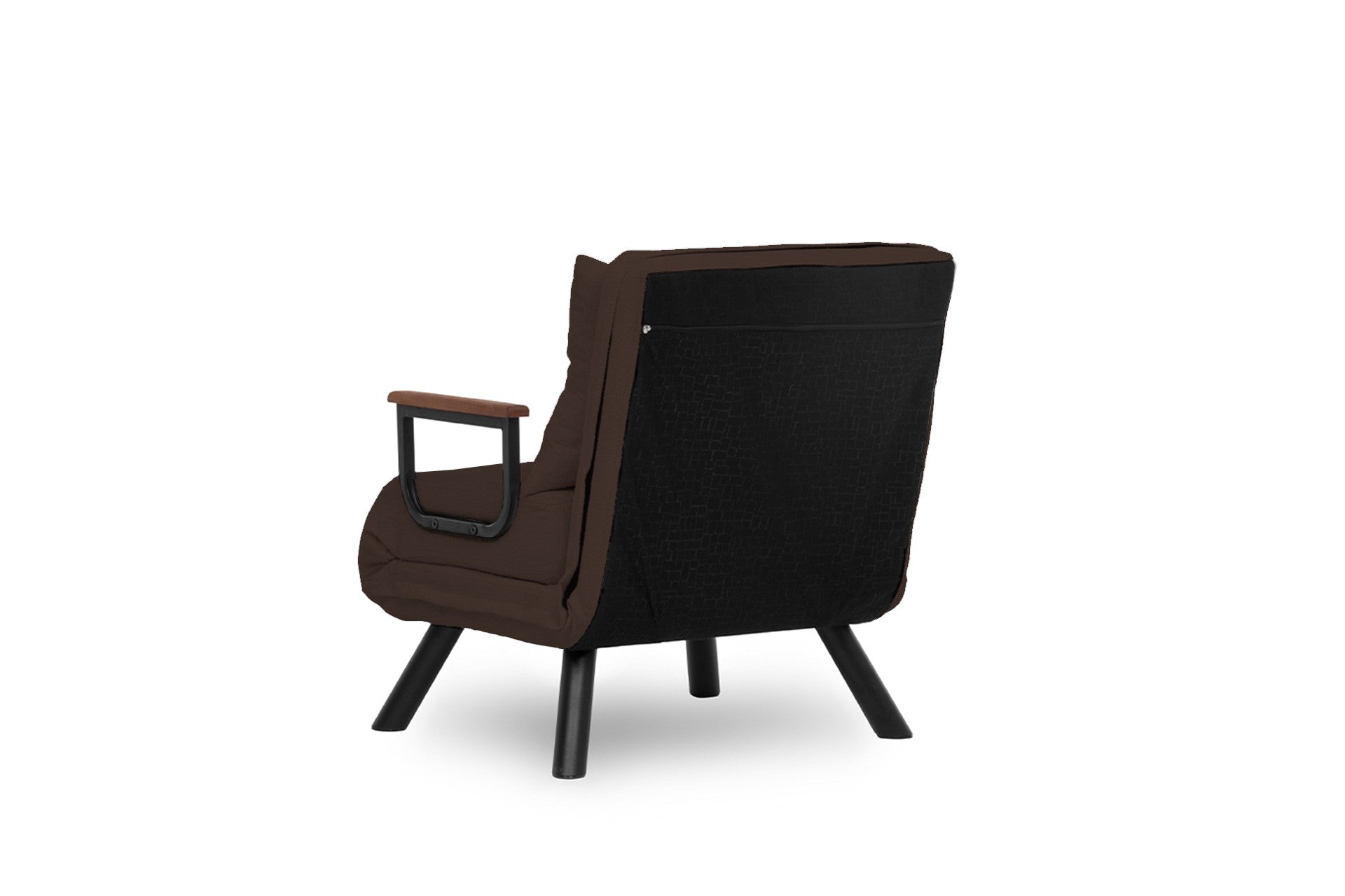 Sillón cama Brigitte marrón 60x78x78cm