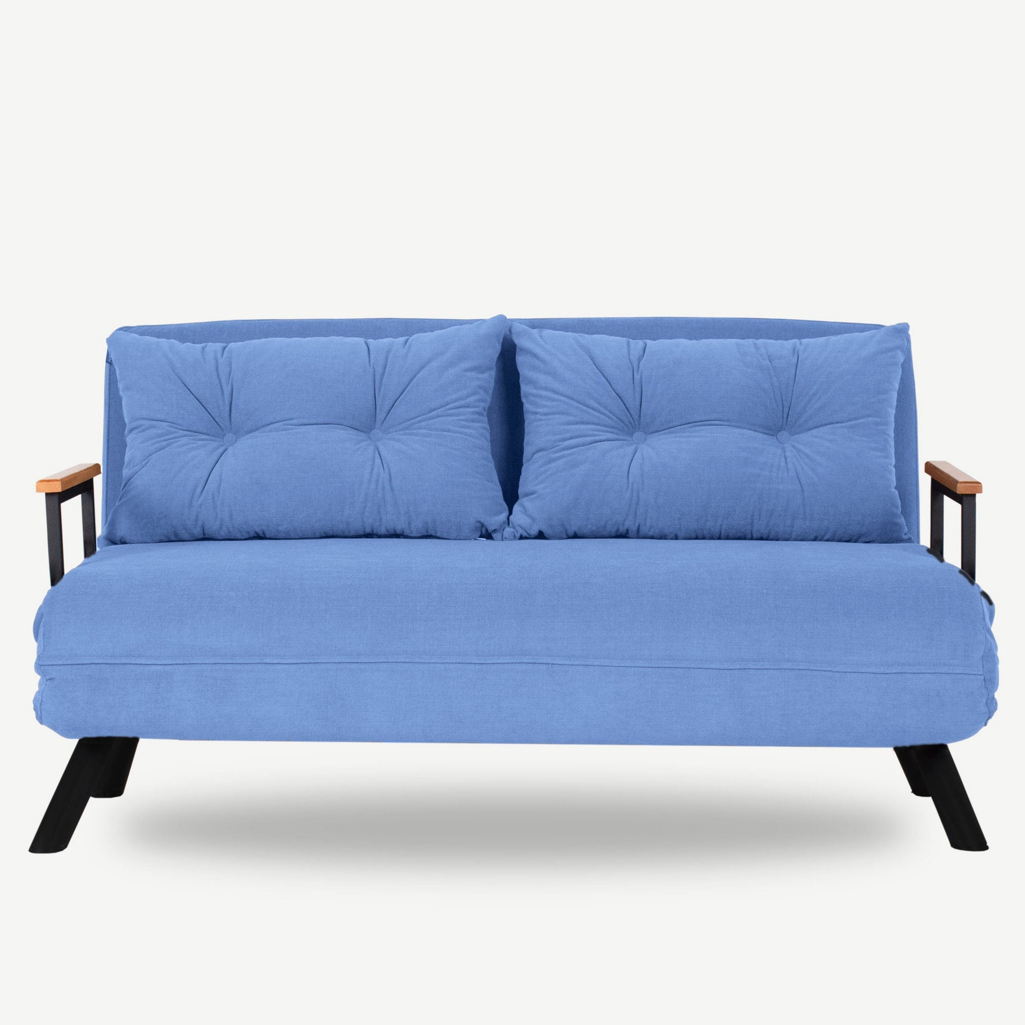 Sofá cama Royer Azul 133x50x85cm