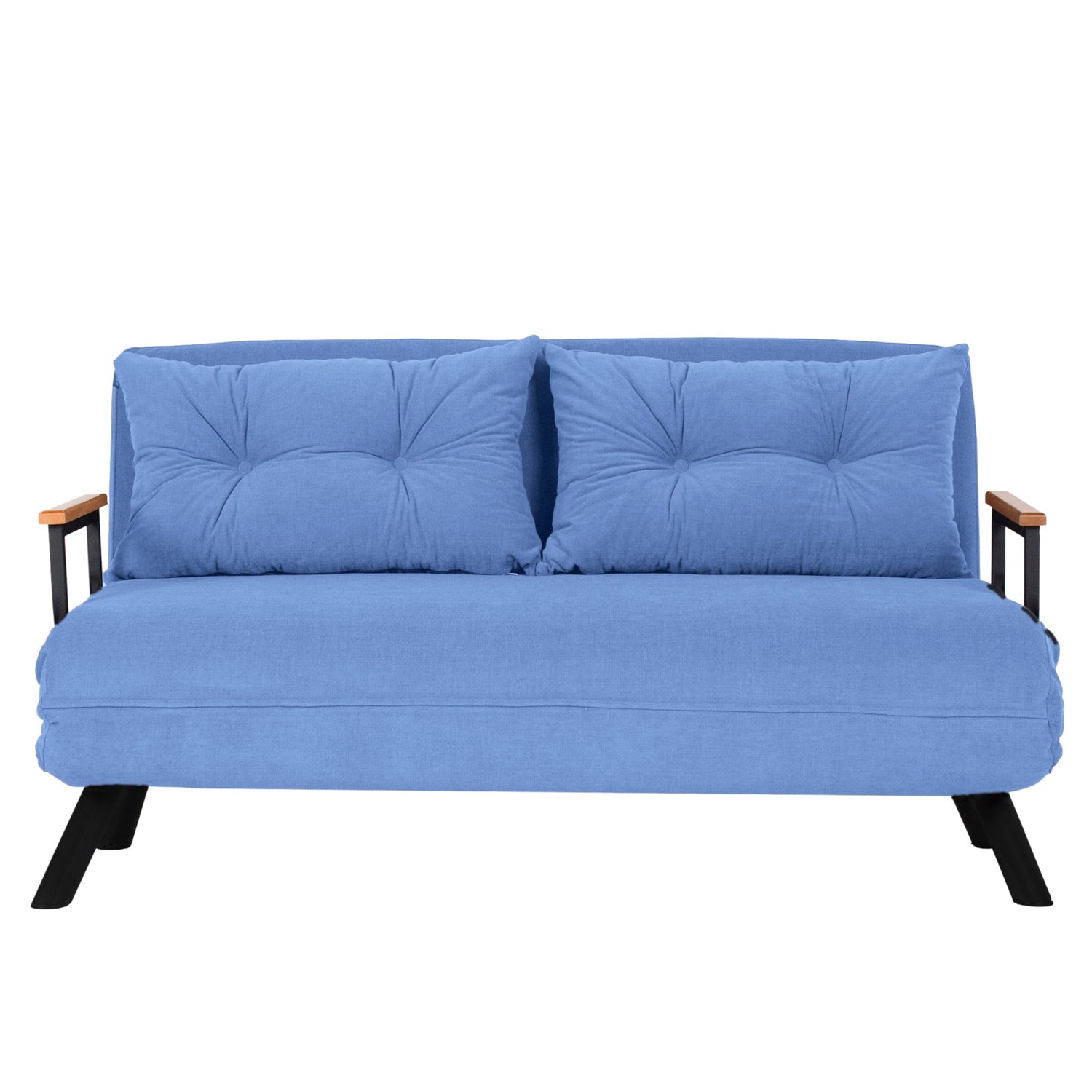 Sofá cama Royer Azul 133x50x85cm