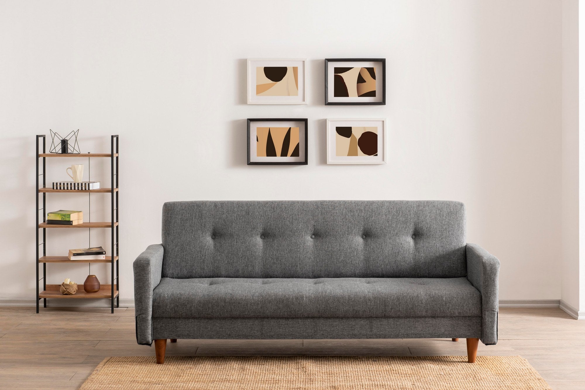 Sofá cama Sana Gris 200x75x83cm