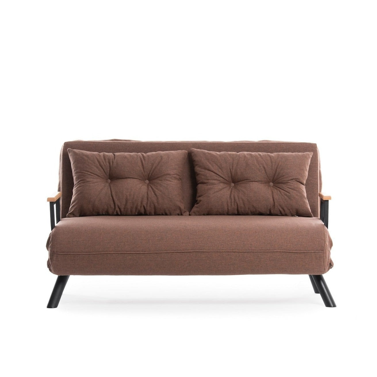 Sofá cama Royer Marrón 133x50x41cm