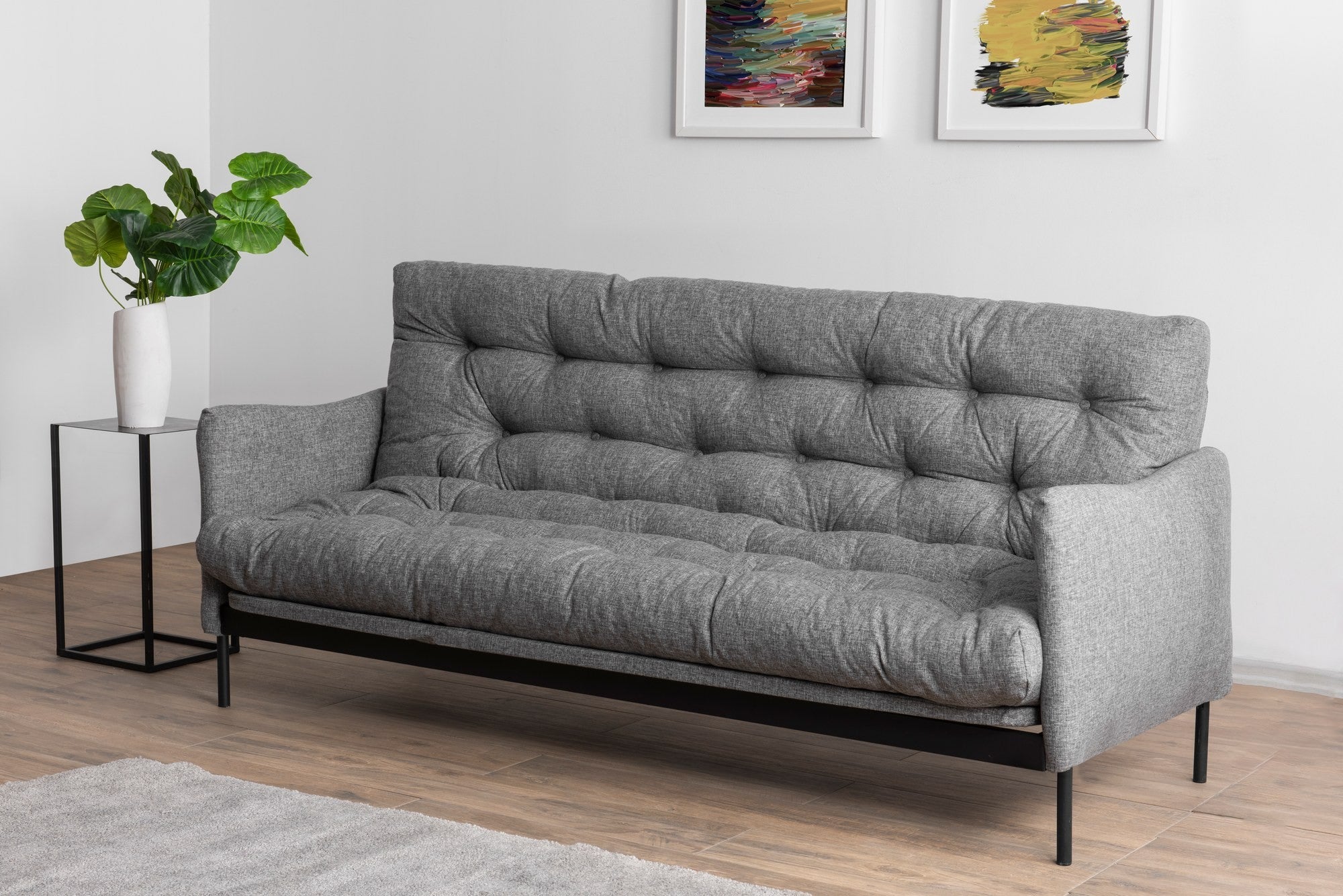 Sofá cama Mojot Gris 200x43x48cm