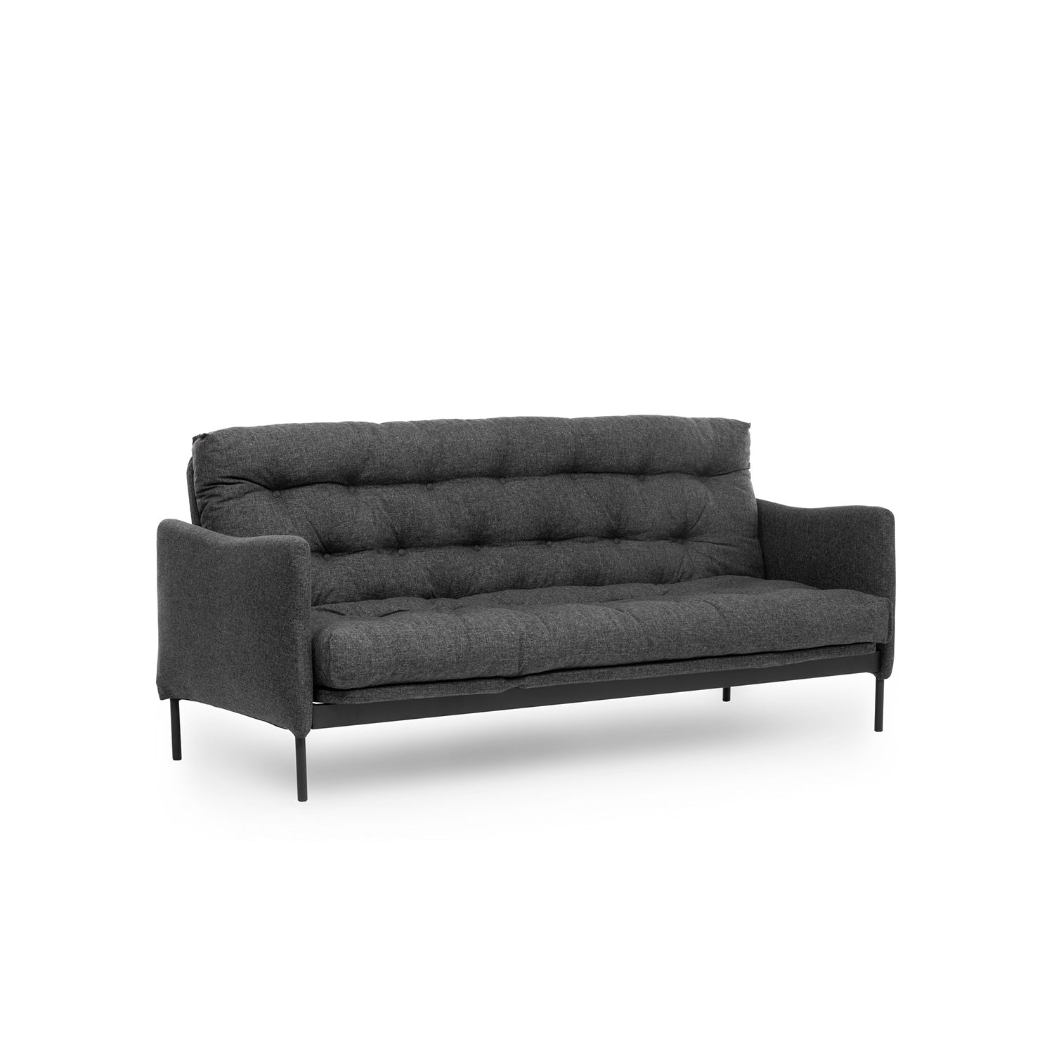 Sofá cama Mojot Gris Oscuro 200x43x48cm
