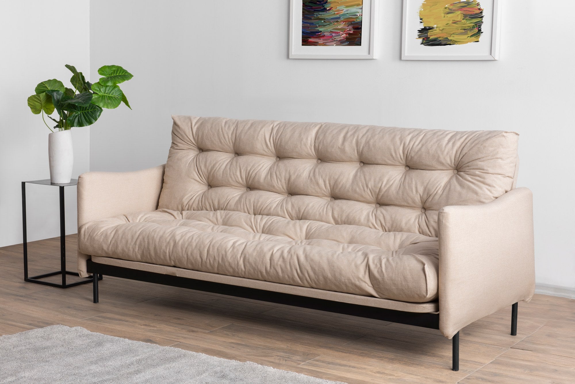 Sofá cama Mojot Beige 200x82x92cm