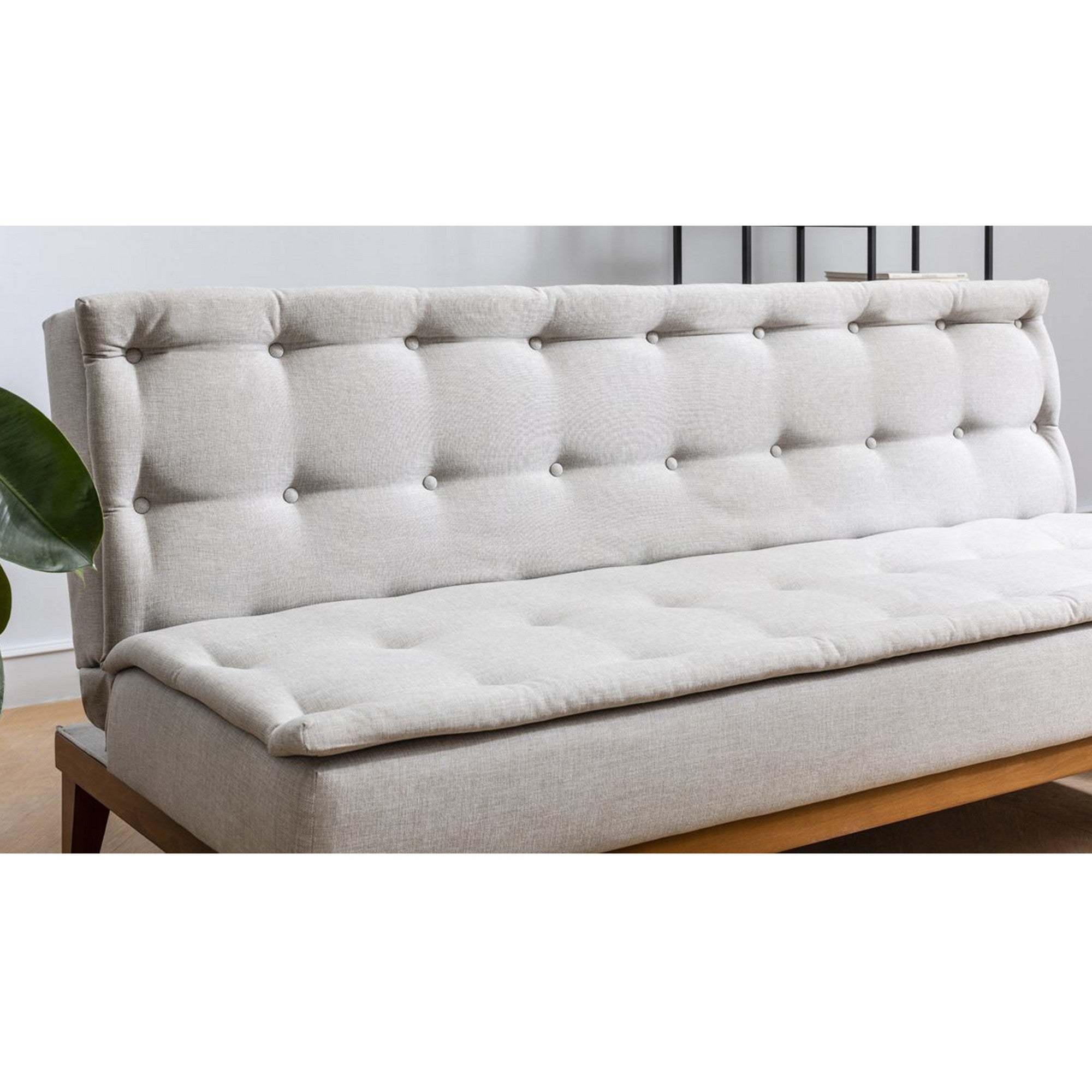 Sofá cama Sacco Beige 180x80x78cm