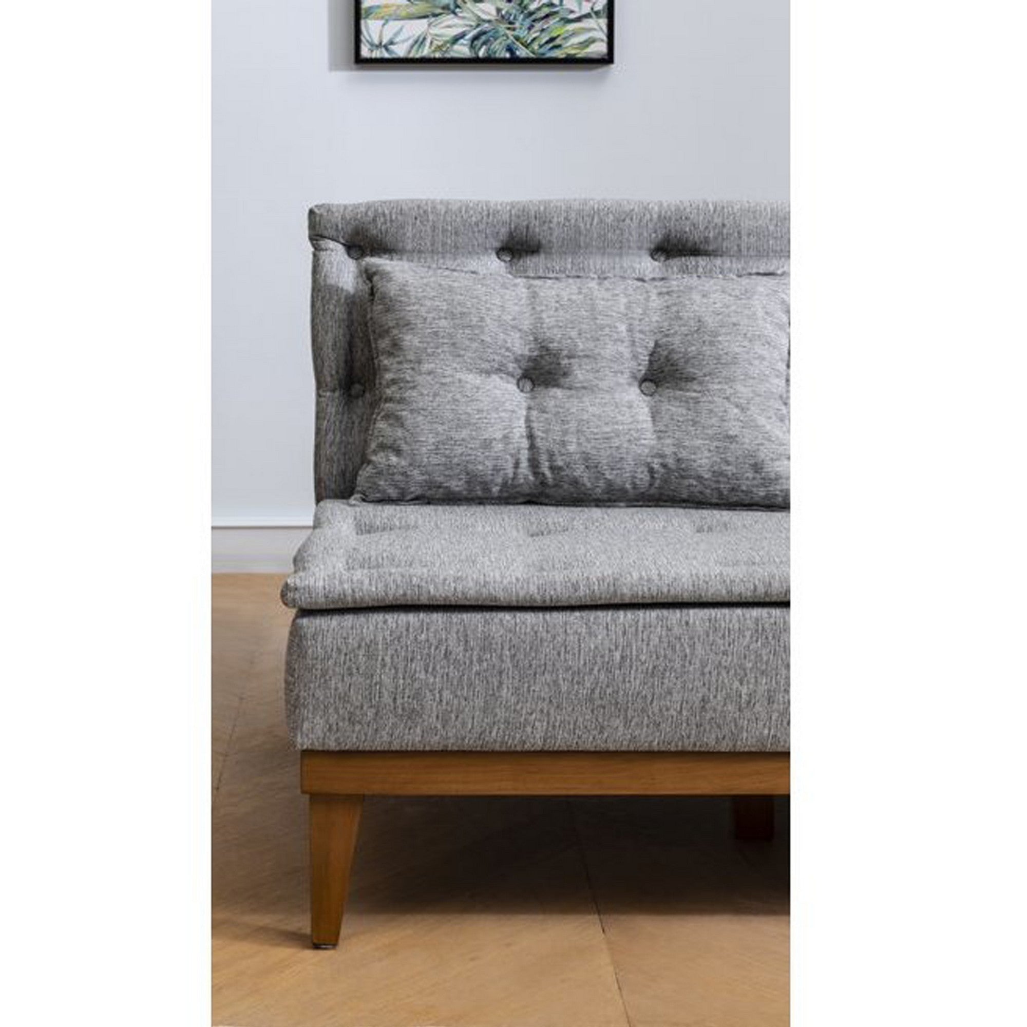 Sofá cama Sacco Gris claro 180x80x78cm