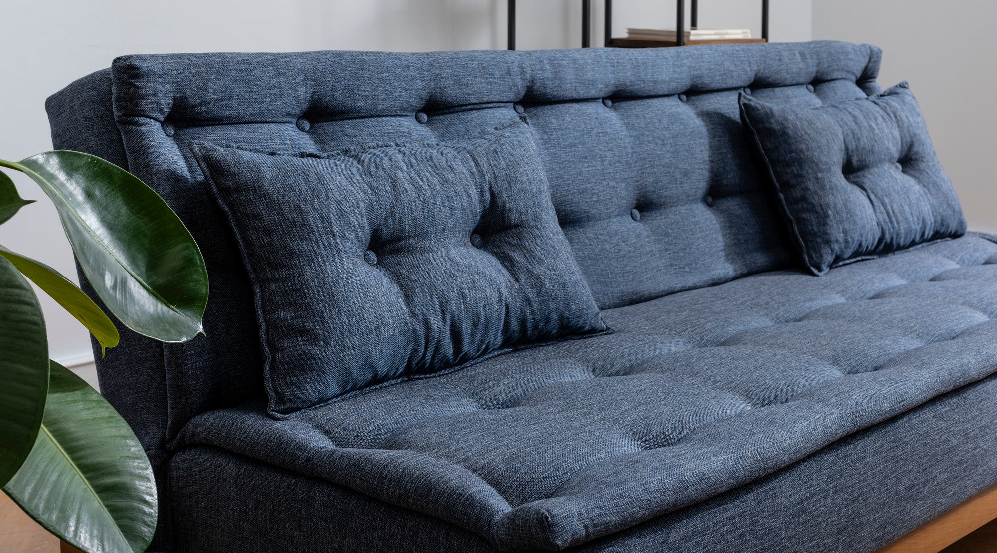 Sofá cama Sacco Azul 180x80x78cm