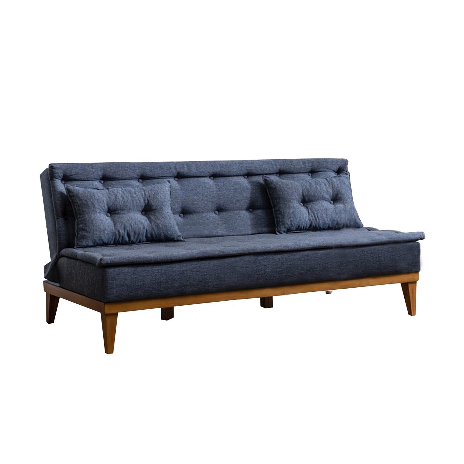 Sofá cama Sacco Azul 180x80x78cm