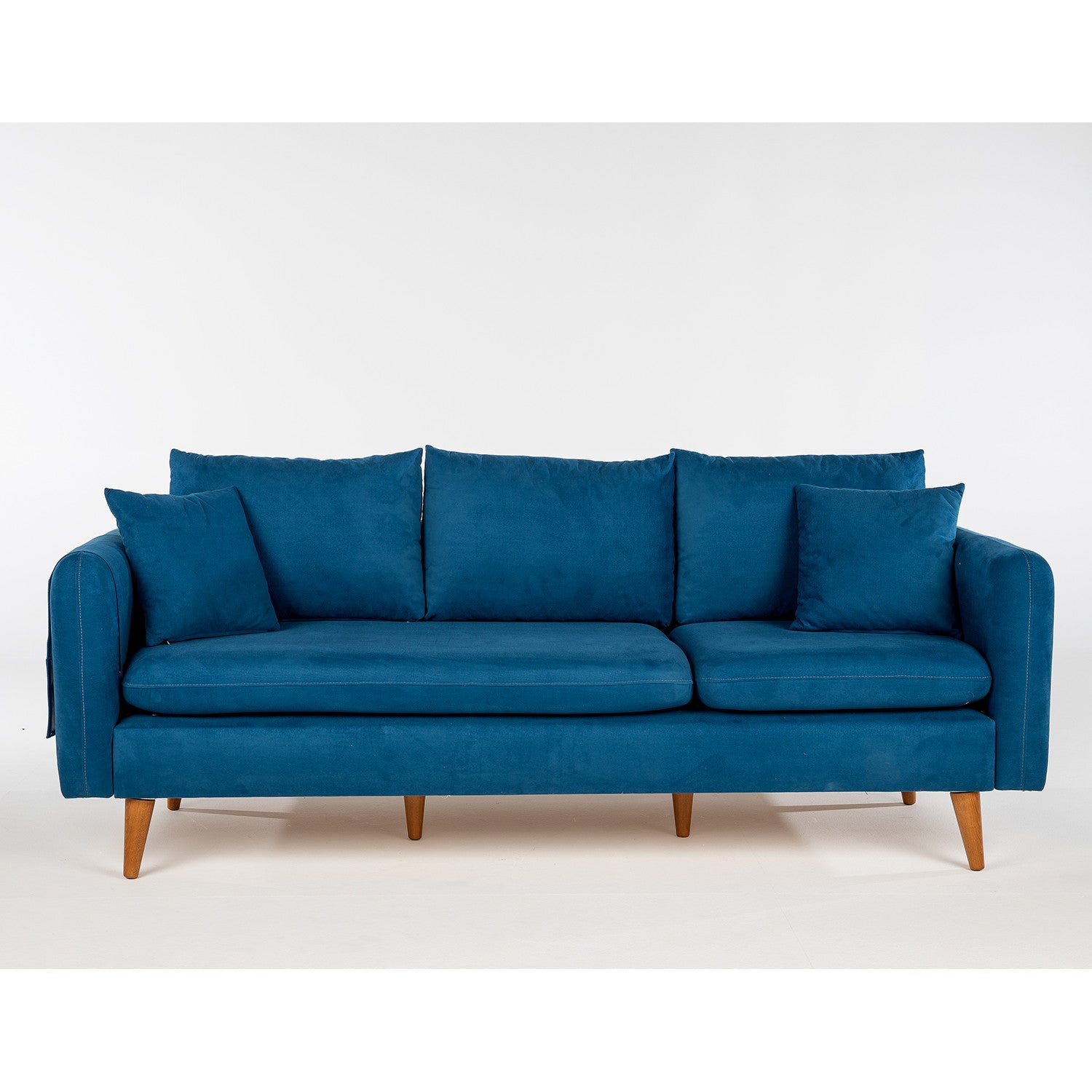 Sofá Sally azul 215x85x91cm