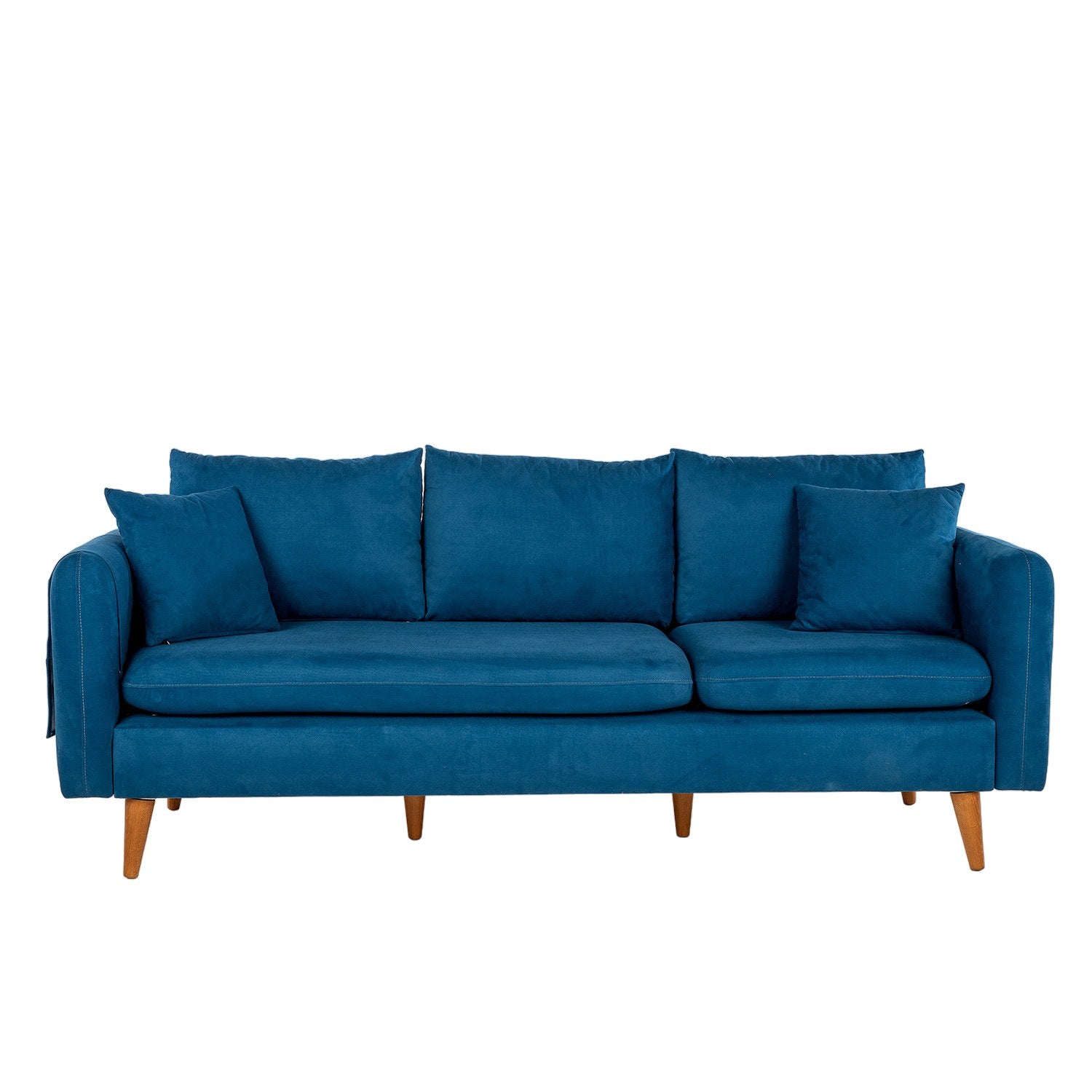 Sofá Sally azul 215x85x91cm