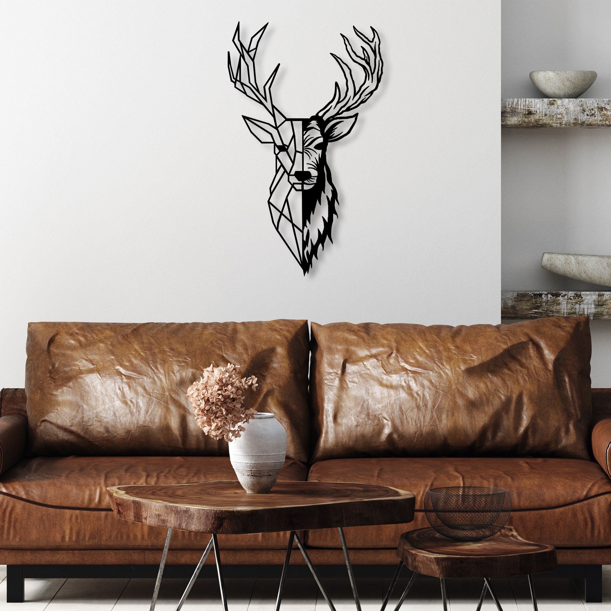 Decoración vertical Deer 42x70cm