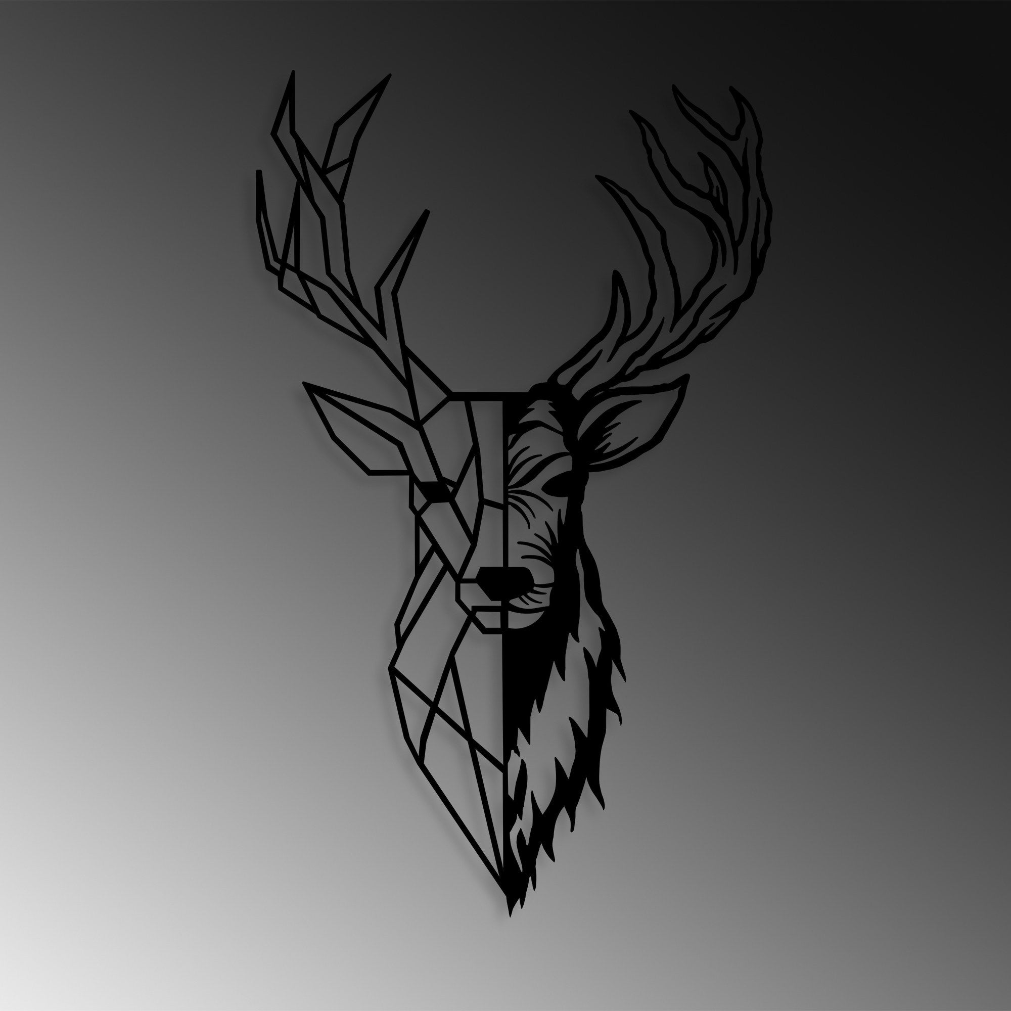 Decoración vertical Deer 42x70cm