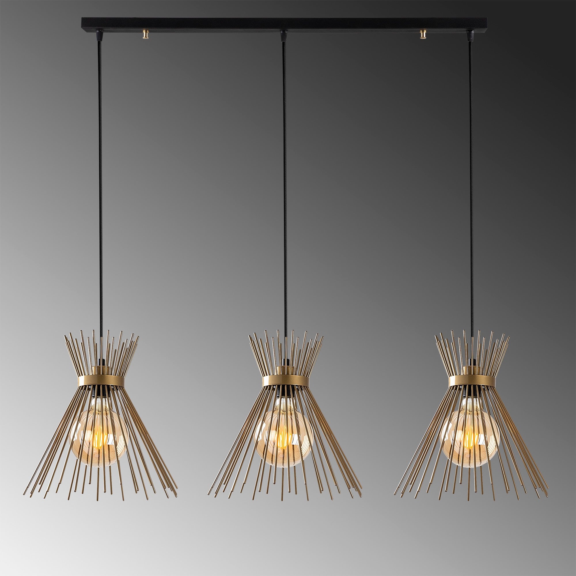Lámpara de techo Parnaíba 104x34x49(129)cm