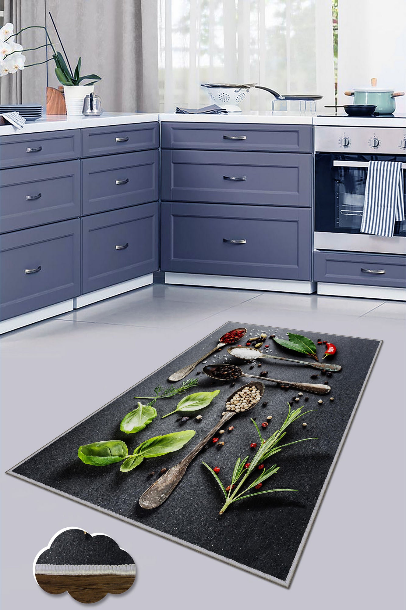 Alfombra Spoons 60x100cm
