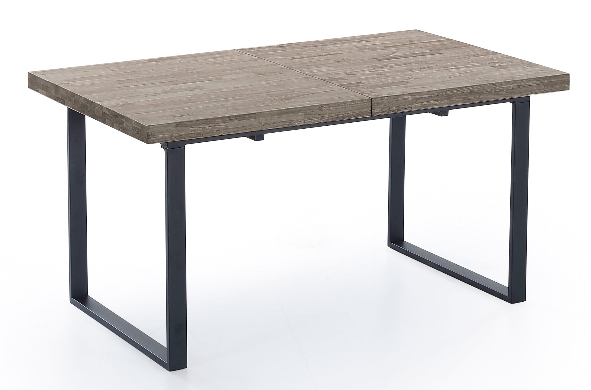 Mesa de comedor extensible Fure roble oscuro 140(180)x80x76cm