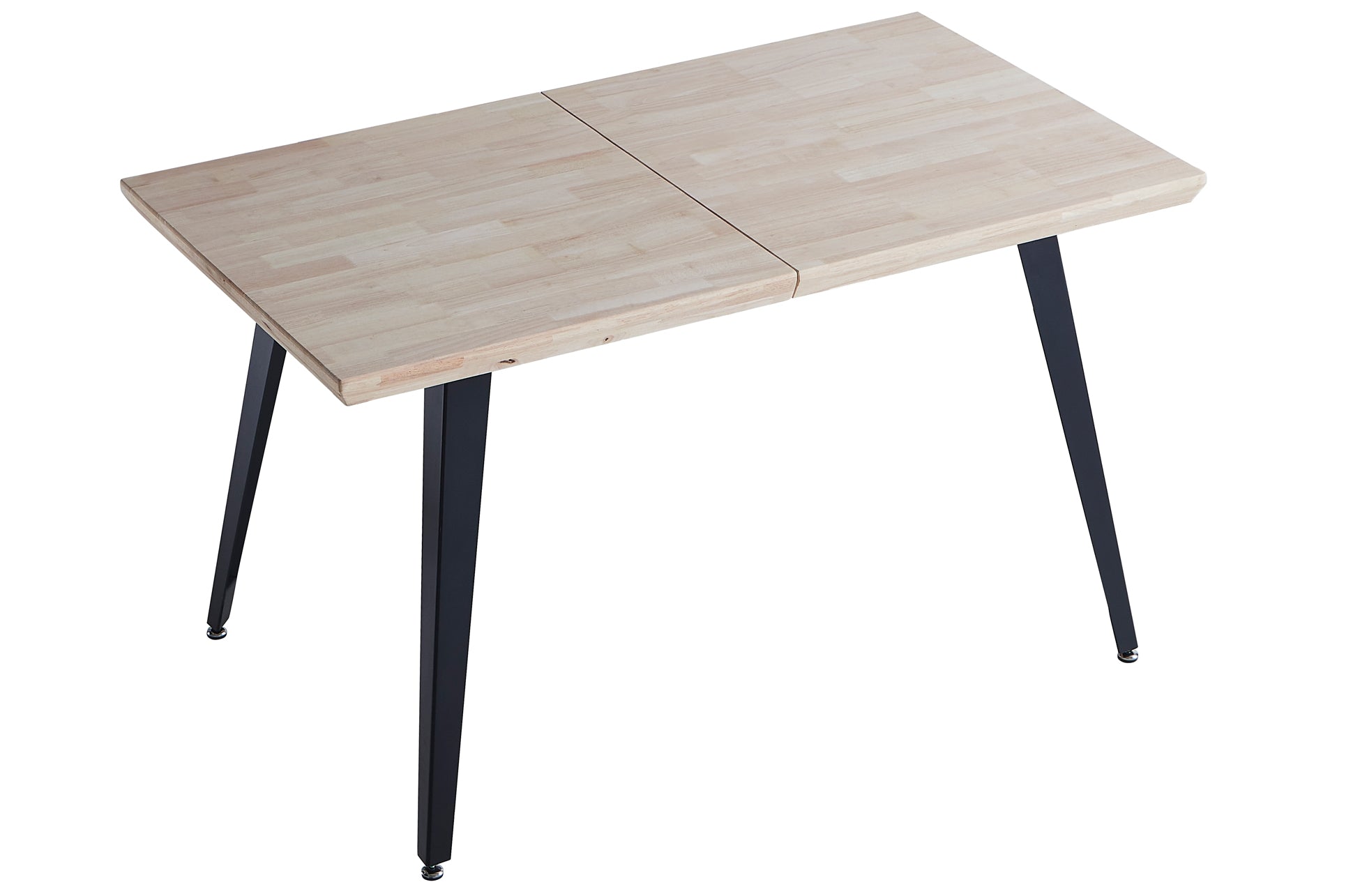 Mesa de comedor extensible Orsey roble claro 140(180-220)x80x76cm