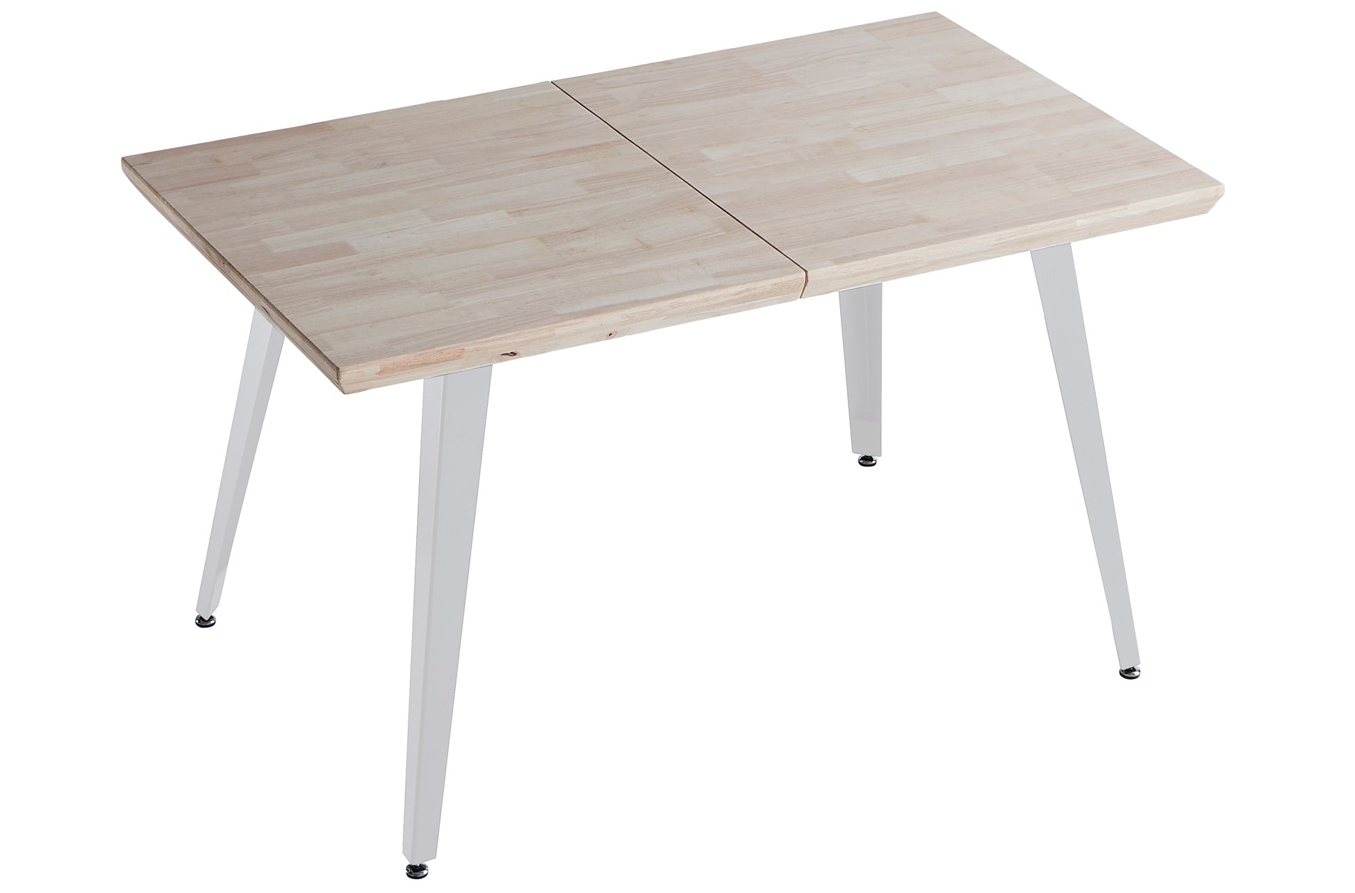 Mesa de comedor extensible Beri roble claro 140(180-220)x80x76cm